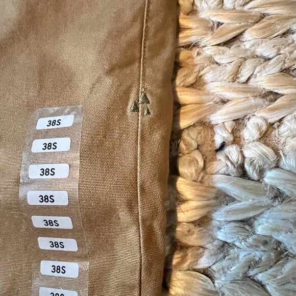 Men's Rivet Canvas Utility Pant. Size 38S. NWT - Picture 6 of 9